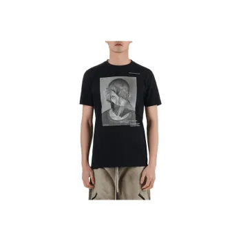 ISO.POETISM Straight T-Shirt Men's Black