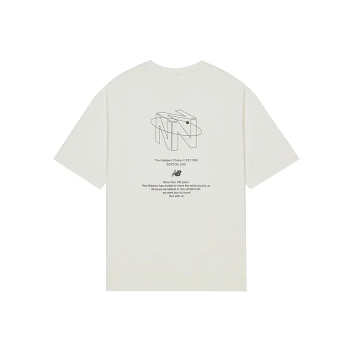 New Balance T Shirts Men White-0