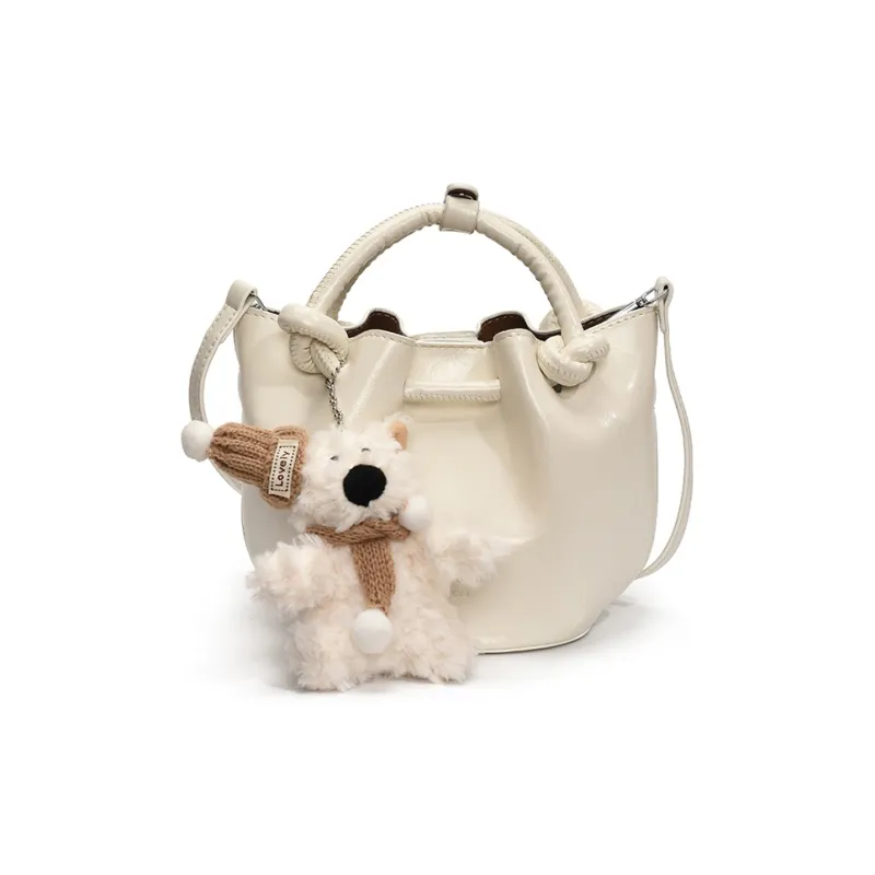 Yalu PU Bucket Bag, Handheld Shoulder Bag, Crossbody Bag, Handbag Regular Women's Multicolor-29