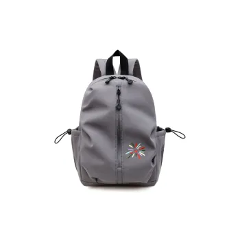 URBAN FOREST Nylon Backpack Unisex Gray/Black/Yellow/Green/Blue/Beige