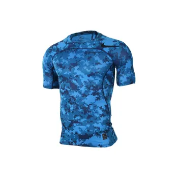 Nike T Shirts Men Blue