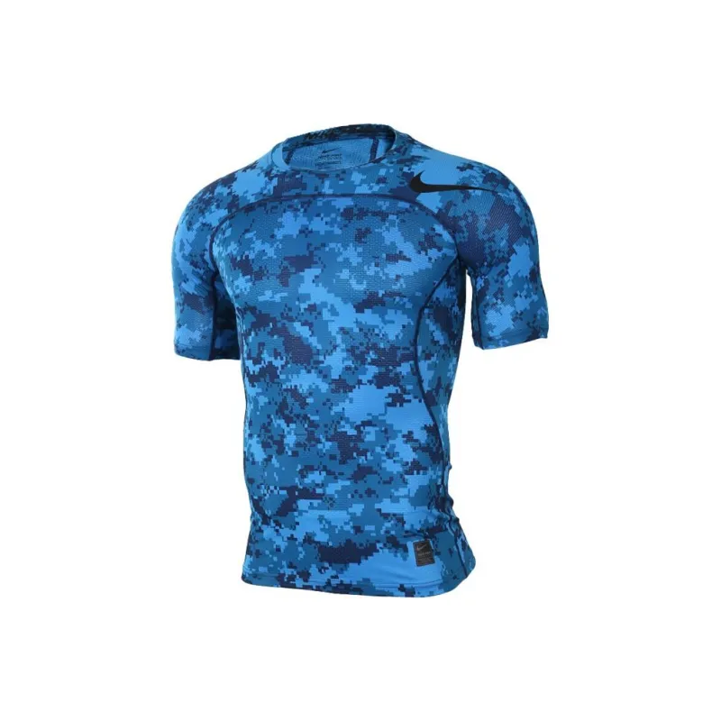 Nike T Shirts Men Blue-0