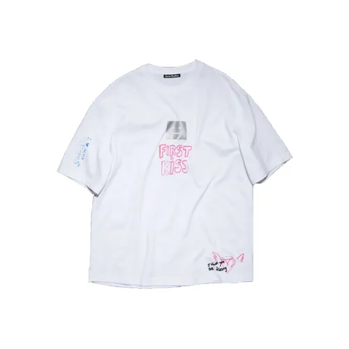 Acne Studios T Shirt Unisex Light White