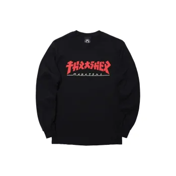 Thrasher T Shirts Unisex Black