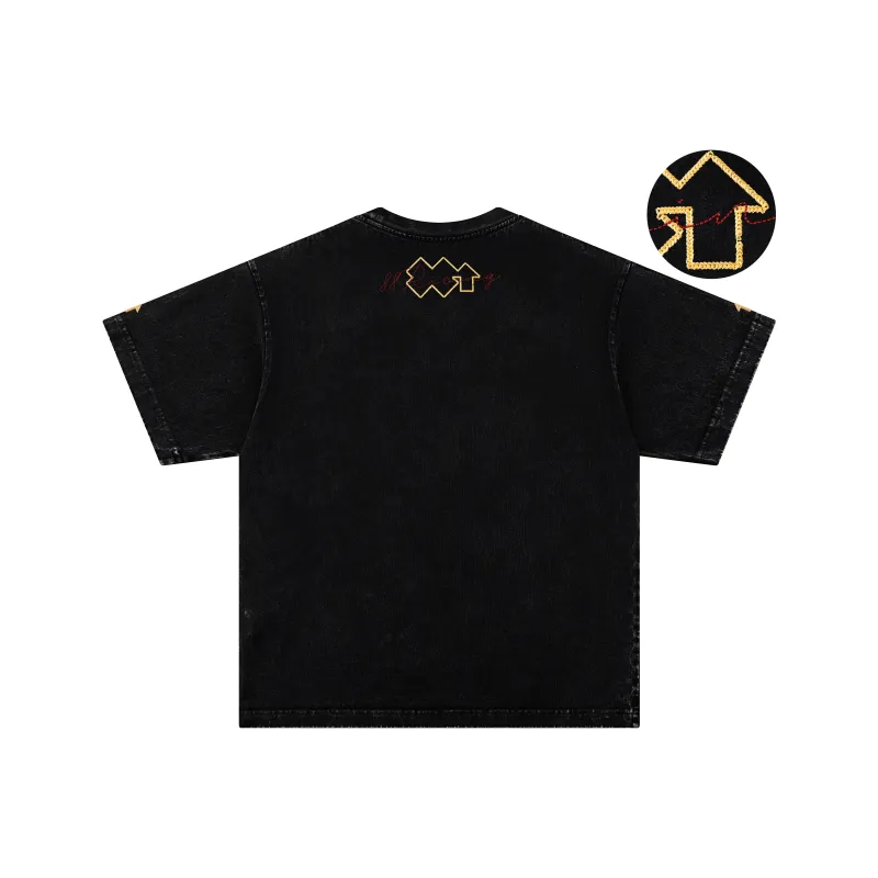 88rising Origin Collection T Shirt Unisex Jet Black-2