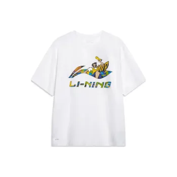 LiNing Sports Life Collection T Shirt Men's Standard White