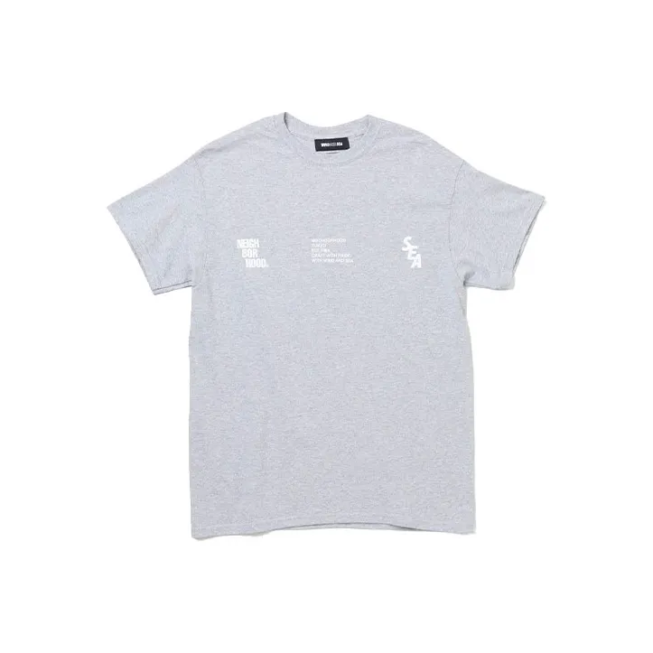 Wind And Sea X NEIGHBORHOOD X WIND AND SEA T-Shirts Unisex-4