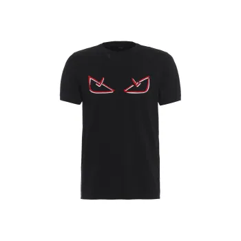 FENDI T Shirts Men Black
