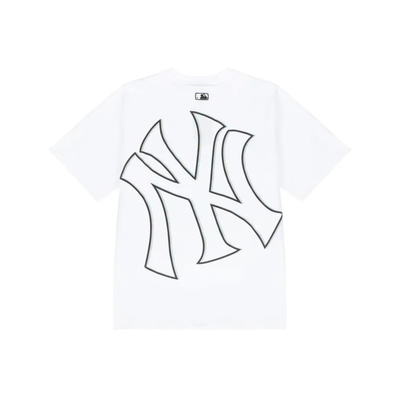 MLB New York Yankees T Shirts Unisex White-0