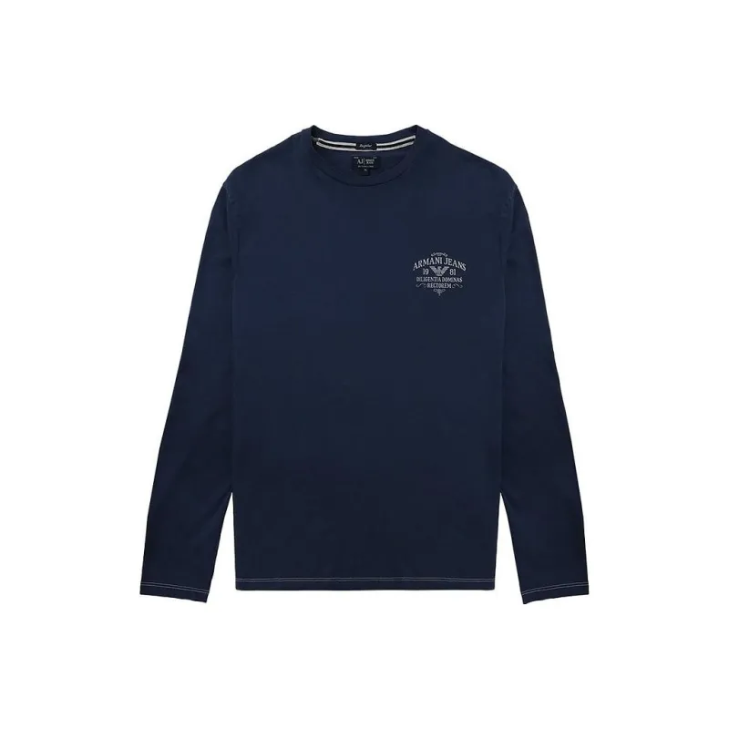 ARMANI JEANS T Shirts Men Dark Blue-0