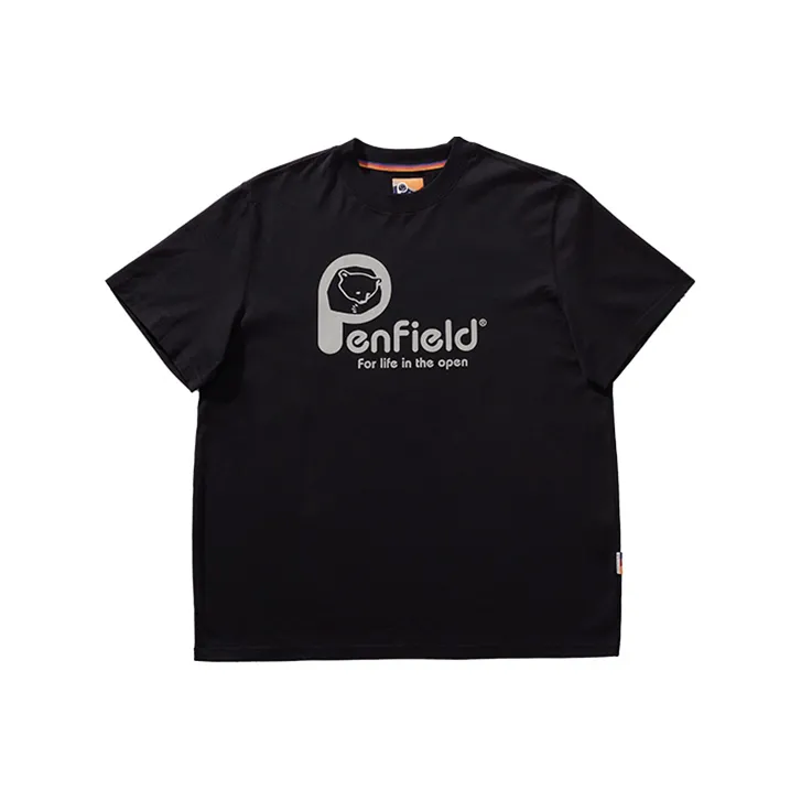 Penfield Straight T-Shirt Unisex Black-0