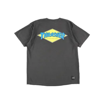 Wind And Sea X Thrasher X WIND AND SEA CO-TITLED SERIES T-Shirts Unisex Gray