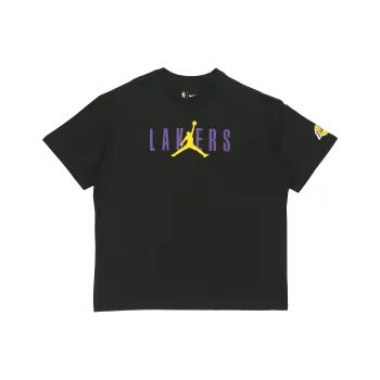 Jordan Drop Shoulder Sleeve T Shirt Men's Black