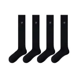 [4 Pack, Thigh Slimming]4 Pairs of Black