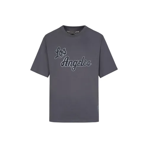 Mitchell & Ness T Shirt Unisex Gray