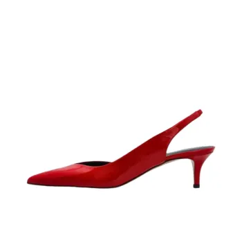 ISABEL MARANT Slim Heel High Heels 6cm Women's Red