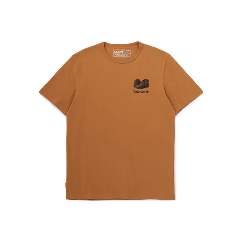 Timberland T Shirts Men Brown-0