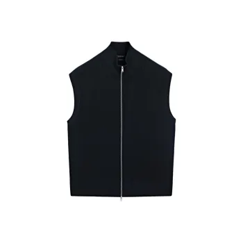 Massimo Dutti Vest Men's Sea Blue