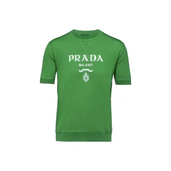 PRADA T-Shirts Men Green