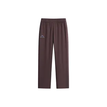 Kappa 1916 Series Knitted Sports Pants Men's Chocolate Dark Brown 6536