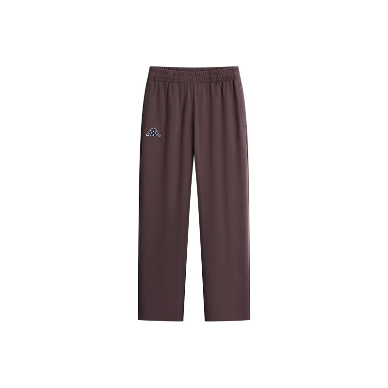 Kappa 1916 Series Knitted Sports Pants Men's Chocolate Dark Brown 6536-0