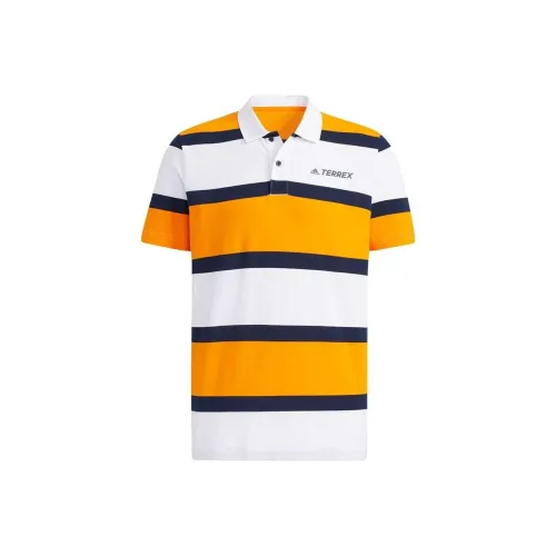 Adidas Set in Sleeve T Shirt Men's Yellow