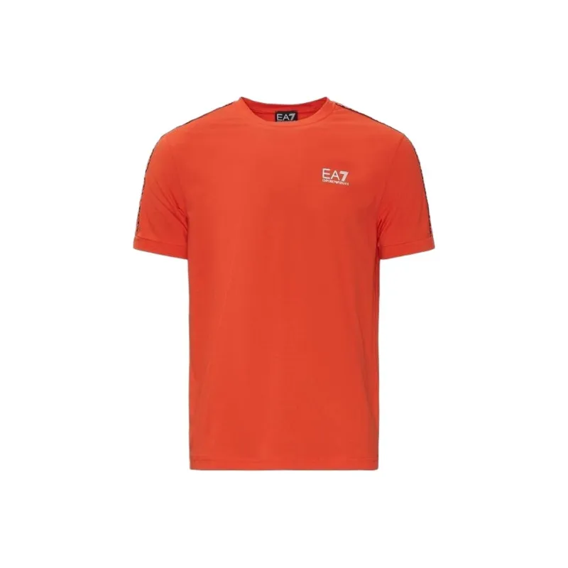 EMPORIO ARMANI T Shirts Men Orange Red-0