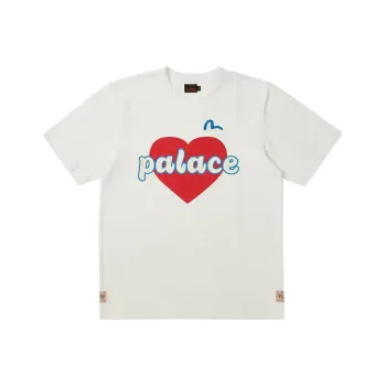 PALACE X Evisu Heart T shirt