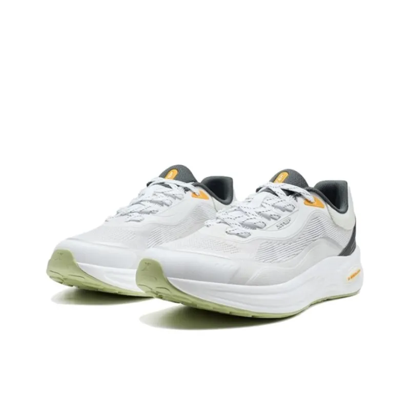 XTEP Slip Resistant Breathable Low Top Casual Shoes Men's White-2