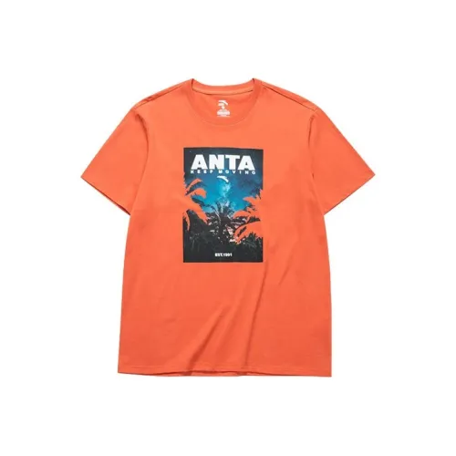 Anta T-Shirt Unisex Caramel Orange