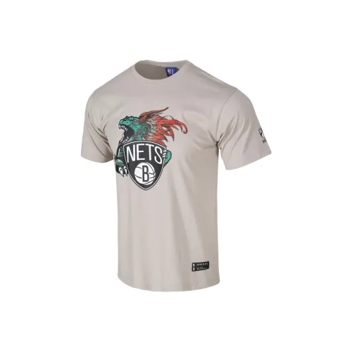 NBA Brooklyn Max T Shirts Unisex Gray