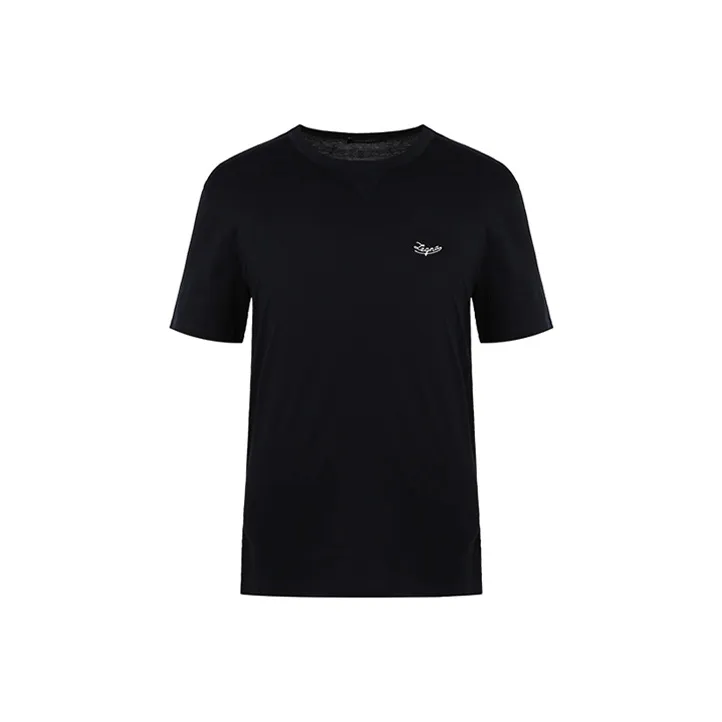 Zzegna T Shirts Men Navy Blue-0