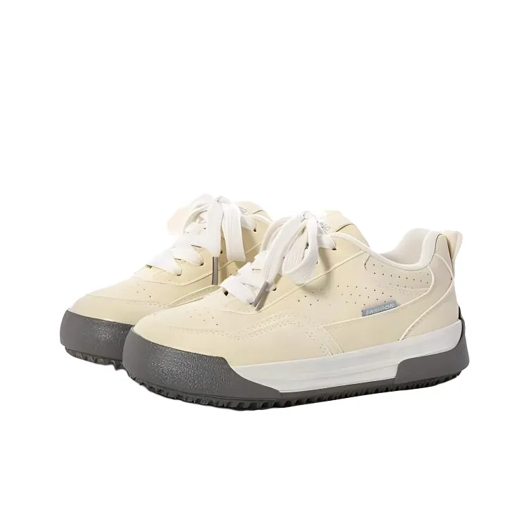 WJA Slip Resistant Cushioning Abrasion Resistant Lightweight Low Top Skateboard Shoes Women's-7