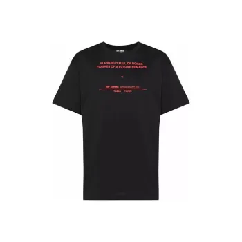RAF SIMONS T-Shirts Men Black