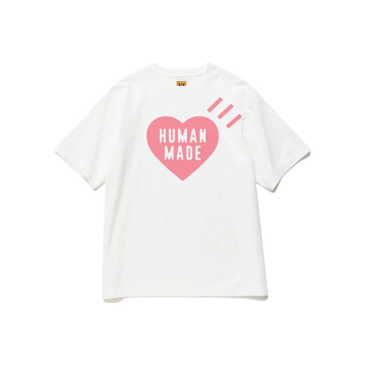 Human Made Human Made Harajuku Pink Heart Tee T Shirt | Grailed