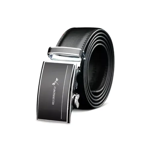 RED DRAGONFLY Cow Leather Belts Men's 3.4CM
