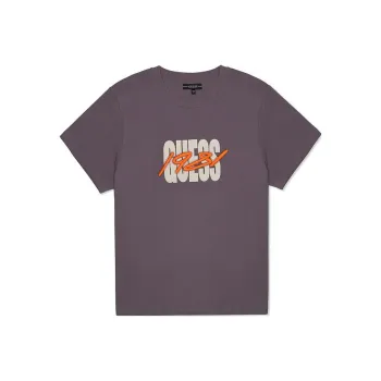 GUESS T Shirts Men Dark Gray
