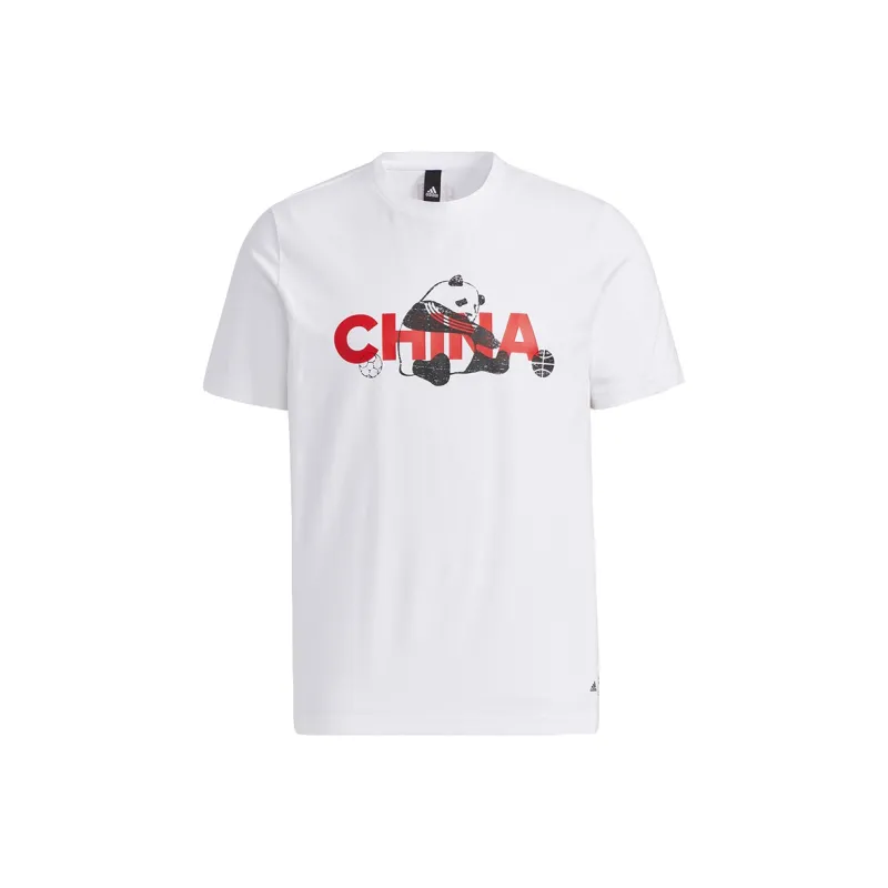 Adidas T Shirts Unisex White-0