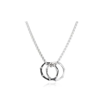 CENTURY&KINDLE Titanium Steel Necklaces Men's