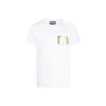 VERSACE JEANS COUTURE T Shirts Men Pink White