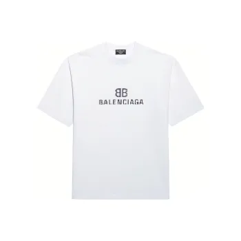 Balenciaga Mens Bb Pixel Medium Fit T shirt