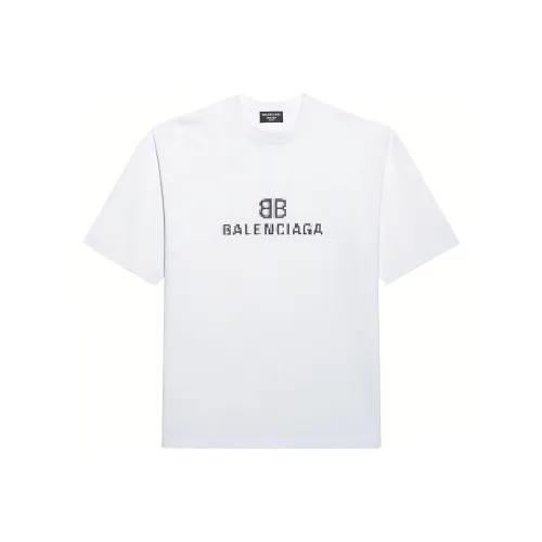 Balenciaga Mens Bb Pixel Medium Fit T shirt