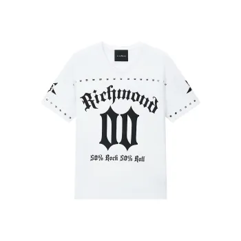 JOHN RICHMOND T Shirt Men's Raw White