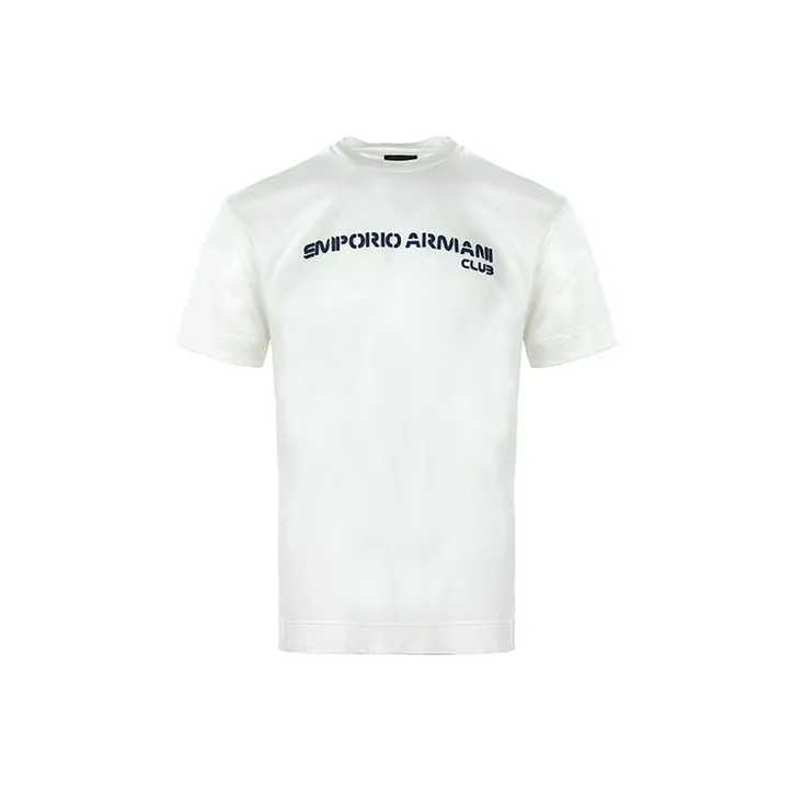 EMPORIO ARMANI T Shirts Men White-0