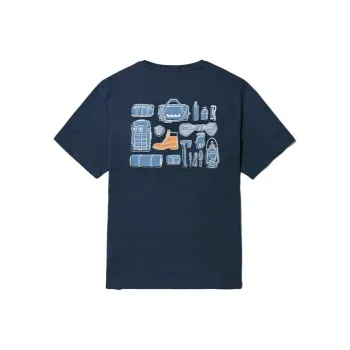 Timberland T Shirt Unisex Dark Sapphire