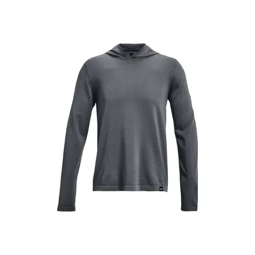 Under Armour T Shirts Men Peach Gray