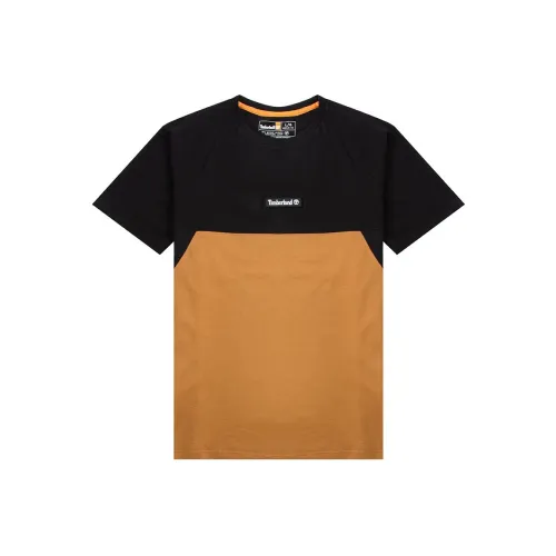 Timberland T-Shirts Men Brown Black