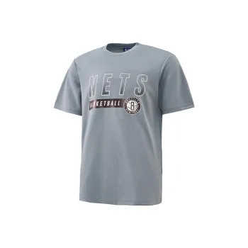 NBA Set-in Sleeve T-Shirt Unisex Stormy Gray