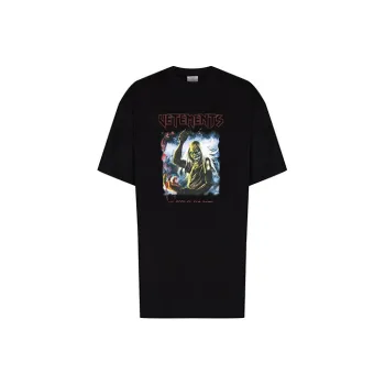 Vetements Bloody Logo Heavy Metal T Shirt