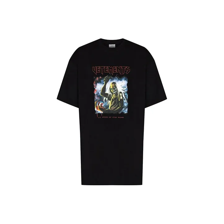 Vetements Bloody Logo Heavy Metal T Shirt-0